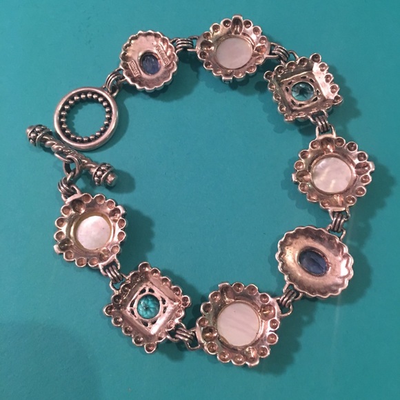 Sterling Silver Bracelet Gem Artisan Collection - Picture 3 of 8